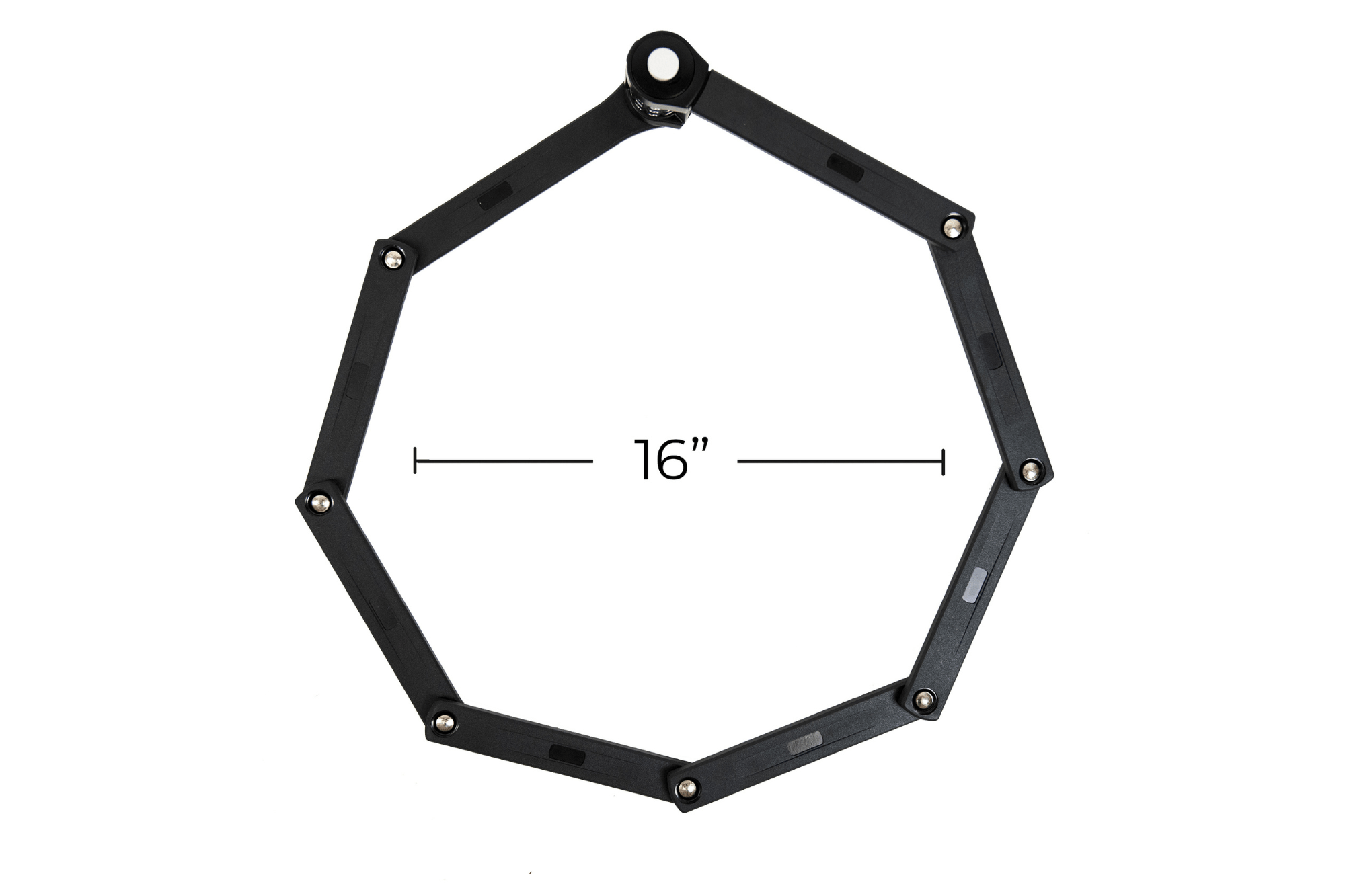 Anti-theft steel folding lock with combination system for Euphree ebike riders