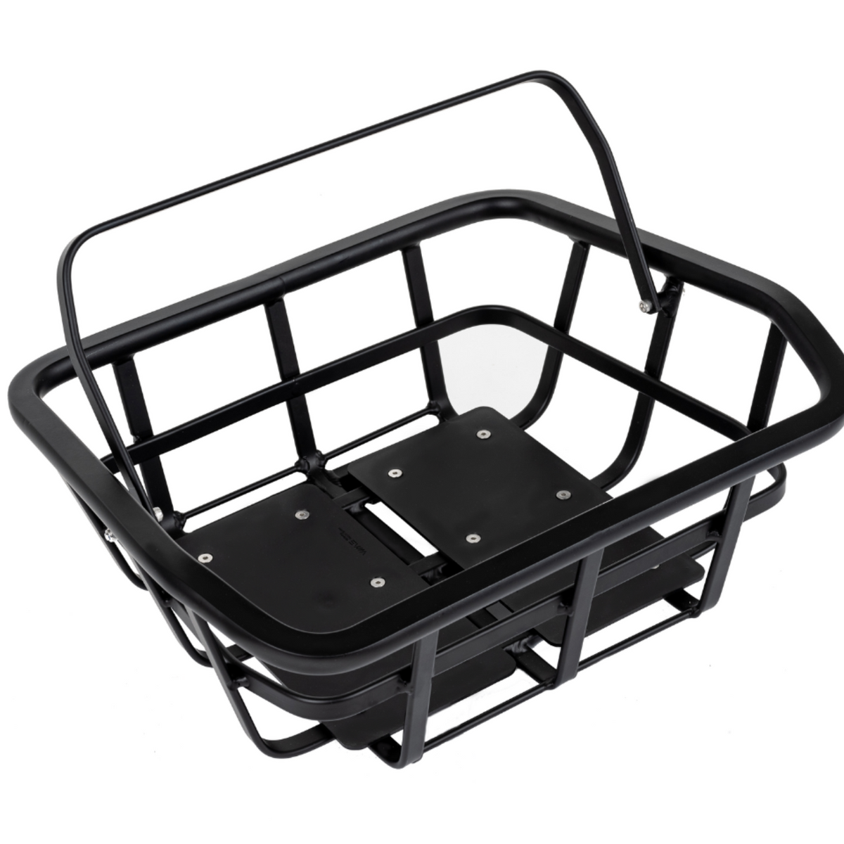 Removable rear bike basket outlet