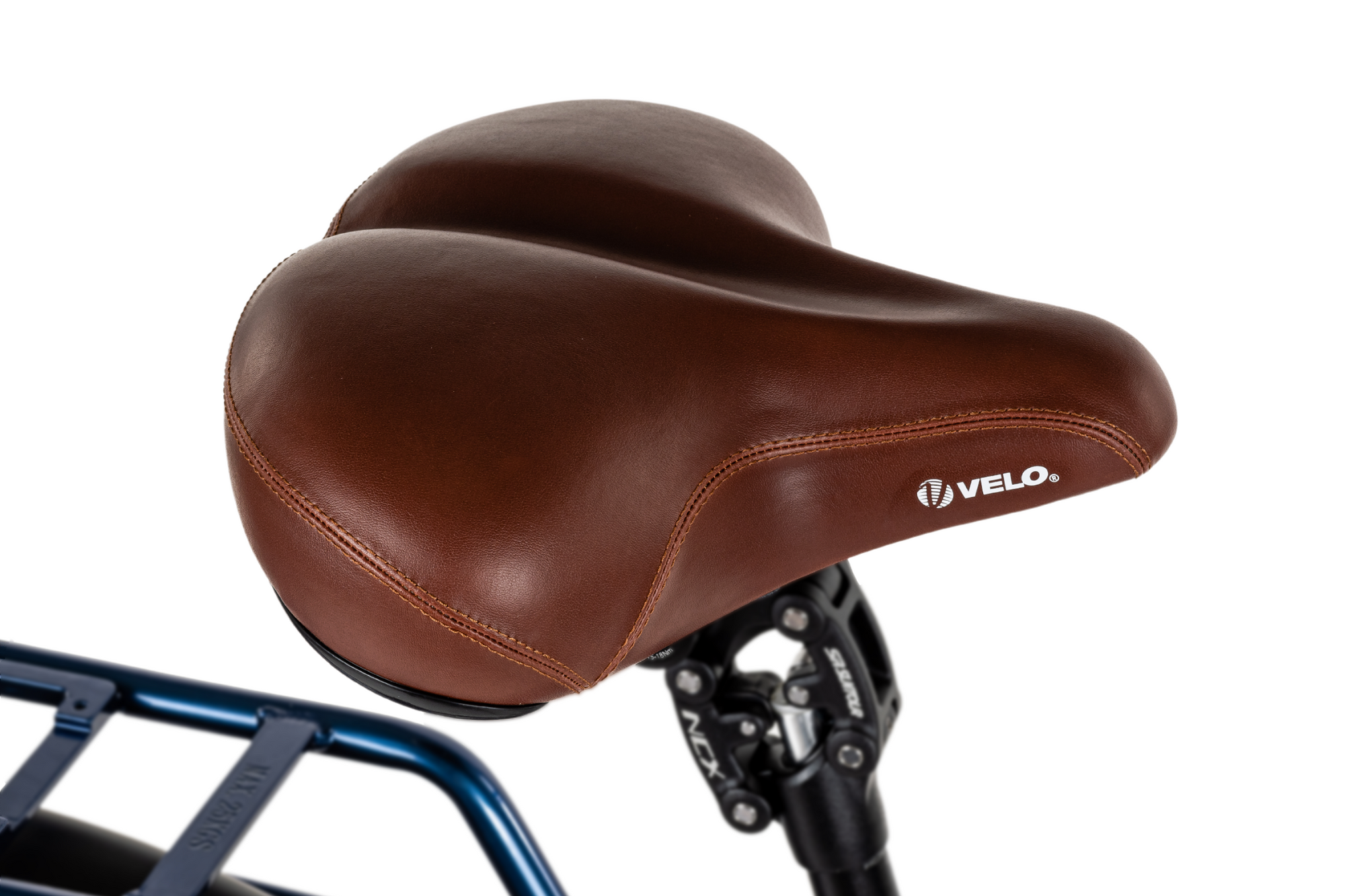 A wide saddle, it promises a more comfortable experience than the standard bicycle seat. Enjoy an extra layer of soft, supportive memory foam padding, a vacuum-formed, waterproof exterior, and elastomer spring rails to help smooth out bumps in the road