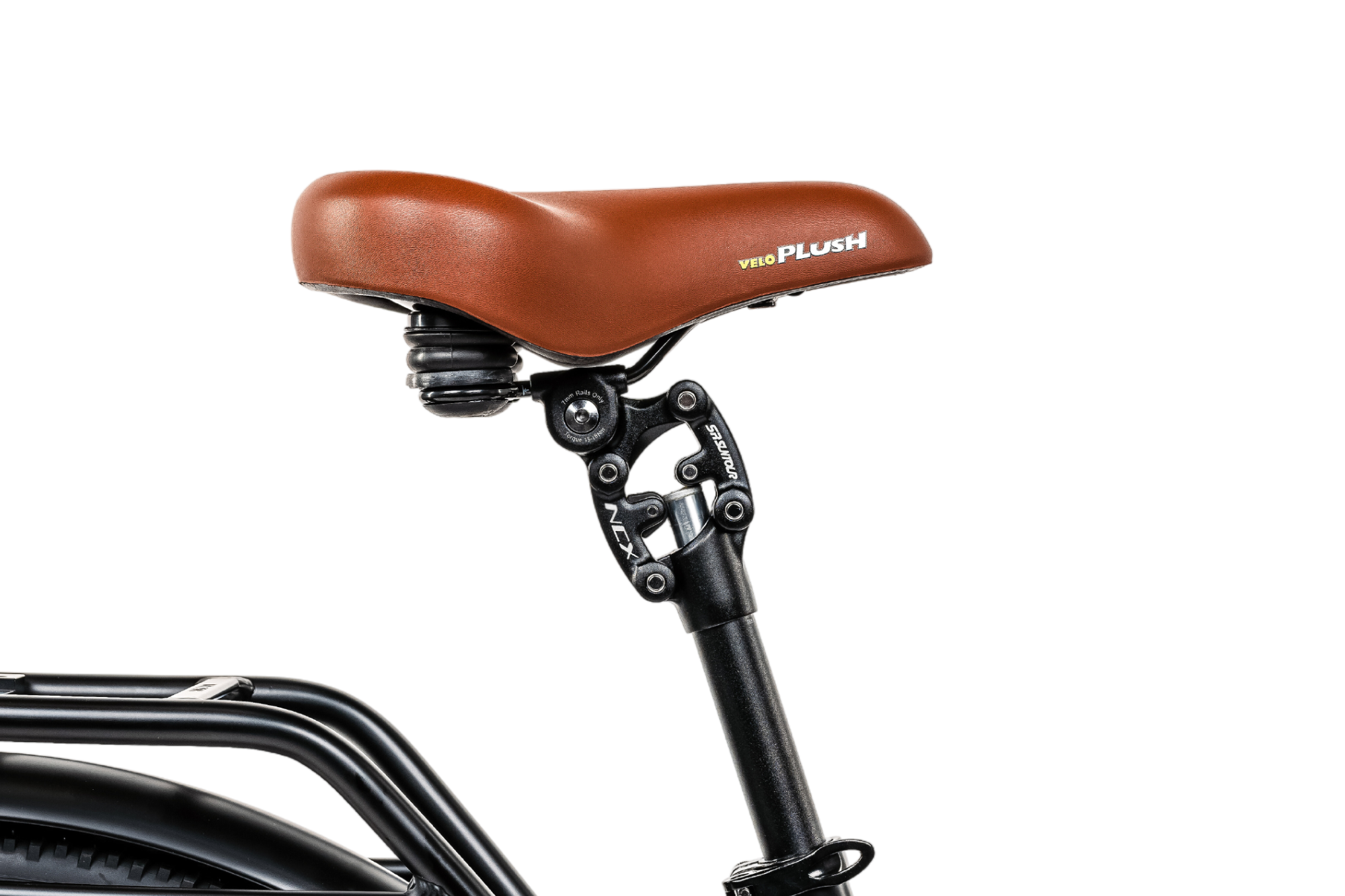 A wide saddle, it promises a more comfortable experience than the standard bicycle seat. Enjoy an extra layer of soft, supportive memory foam padding, a vacuum-formed, waterproof exterior, and elastomer spring rails to help smooth out bumps in the road