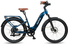 Euphree City Robin X+ Full Suspension Electric Bike in Blue