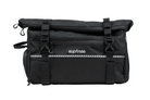 Front view of the Euphree Trunk Bag showing reflective accents, designed for safety and visibility during night rides. Made from durable, water-resistant polyester.