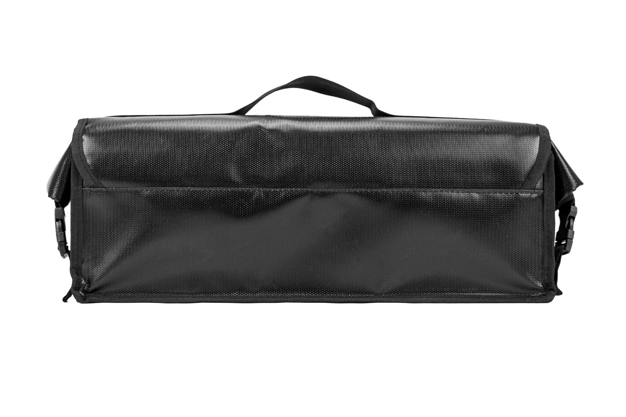 Back view of Euphree Battery Bag, showcasing durable water-resistant material.