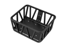 Top view of Euphree front basket, lightweight aluminum, showing secure mounting and ample storage.