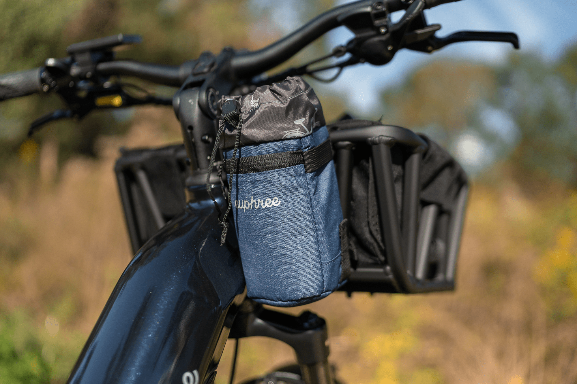 Euphree Stem Bag Secure Water Resistant Bike Storage euphree