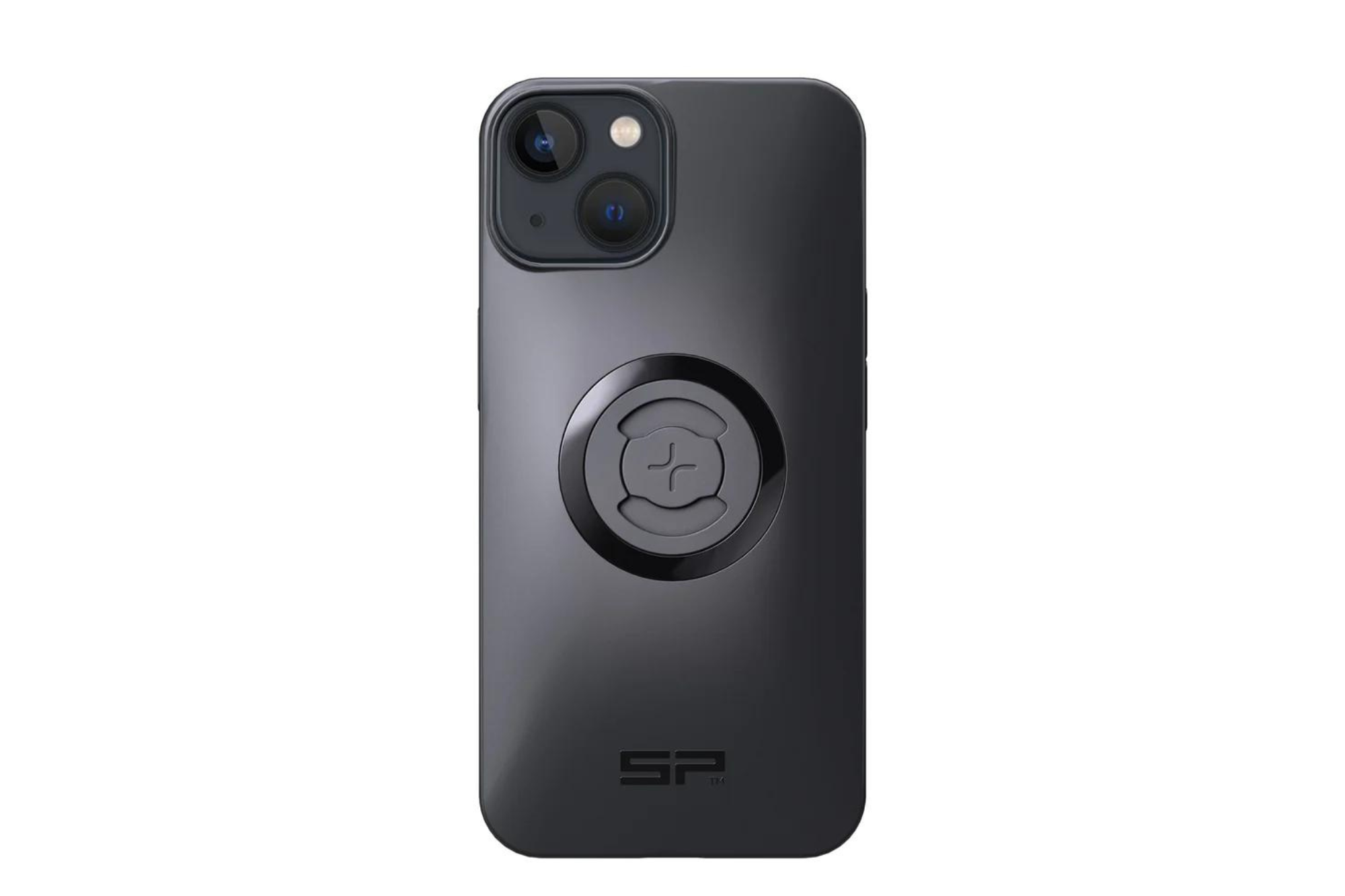 SP Connect Bike Phone Case featuring a slim, 3-layer protective design, allowing full access to ports and buttons, with a patented twist-to-lock SPC+ mount for a secure hold on rough terrain.