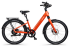 Electric bike Solar Sparrow in Canyon Flame color with lightweight frame and upright riding position