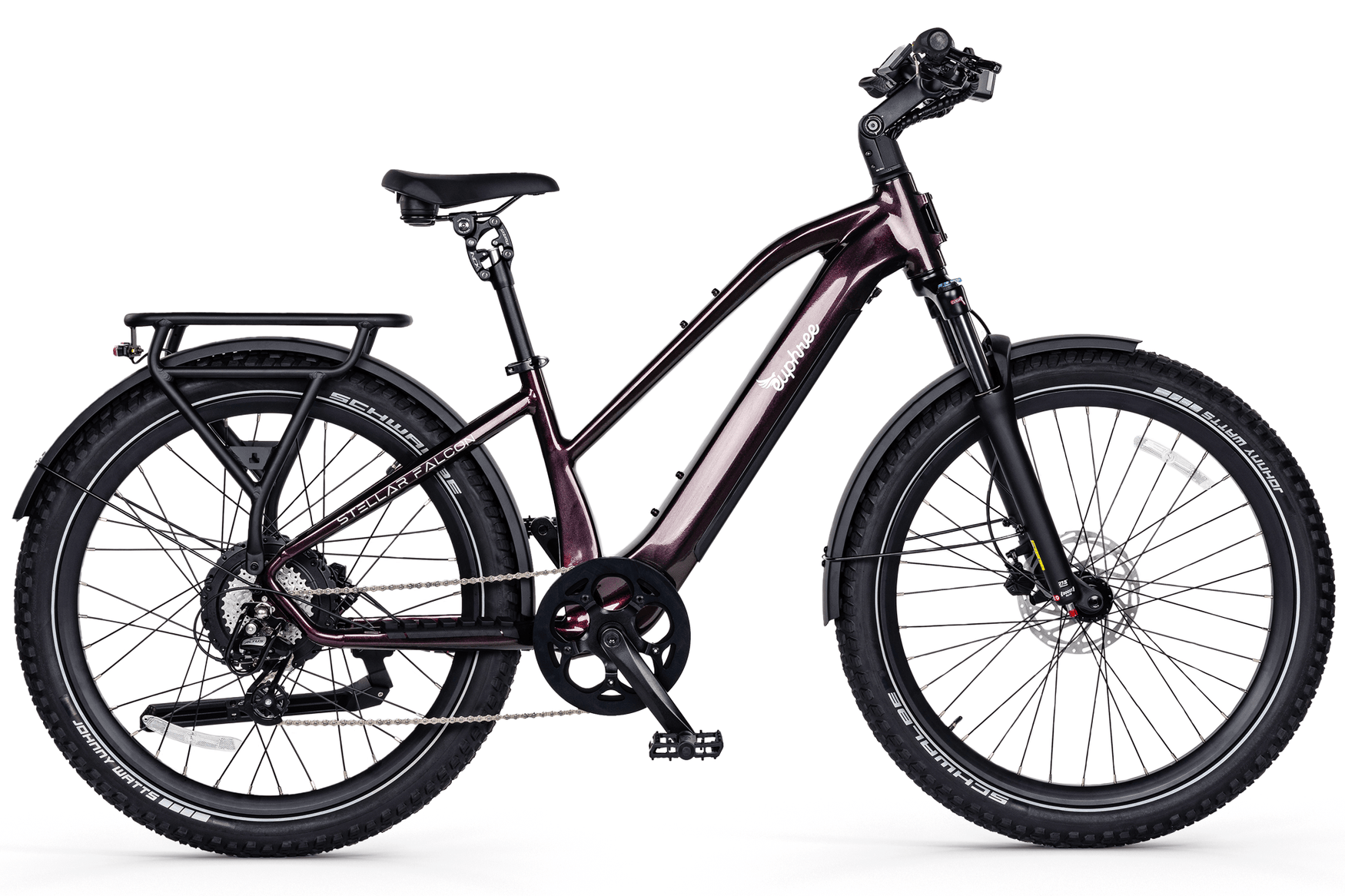 Euphree Stellar Falcon Mid-Step Ebike | Air Suspension & 750W Motor