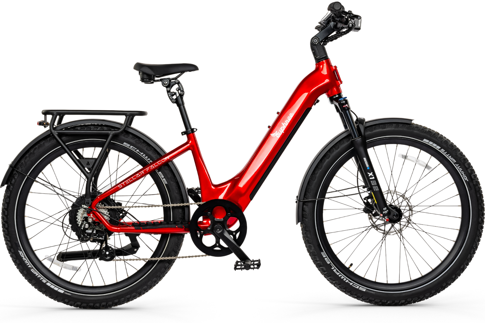 Stellar Falcon Step-Thru Ebike | Easy Mount with Air Suspension