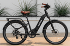 Super Moto-X 27.5x2.4 tire mounted on Euphree City Robin X+, highlighting comfort and all-terrain performance.
