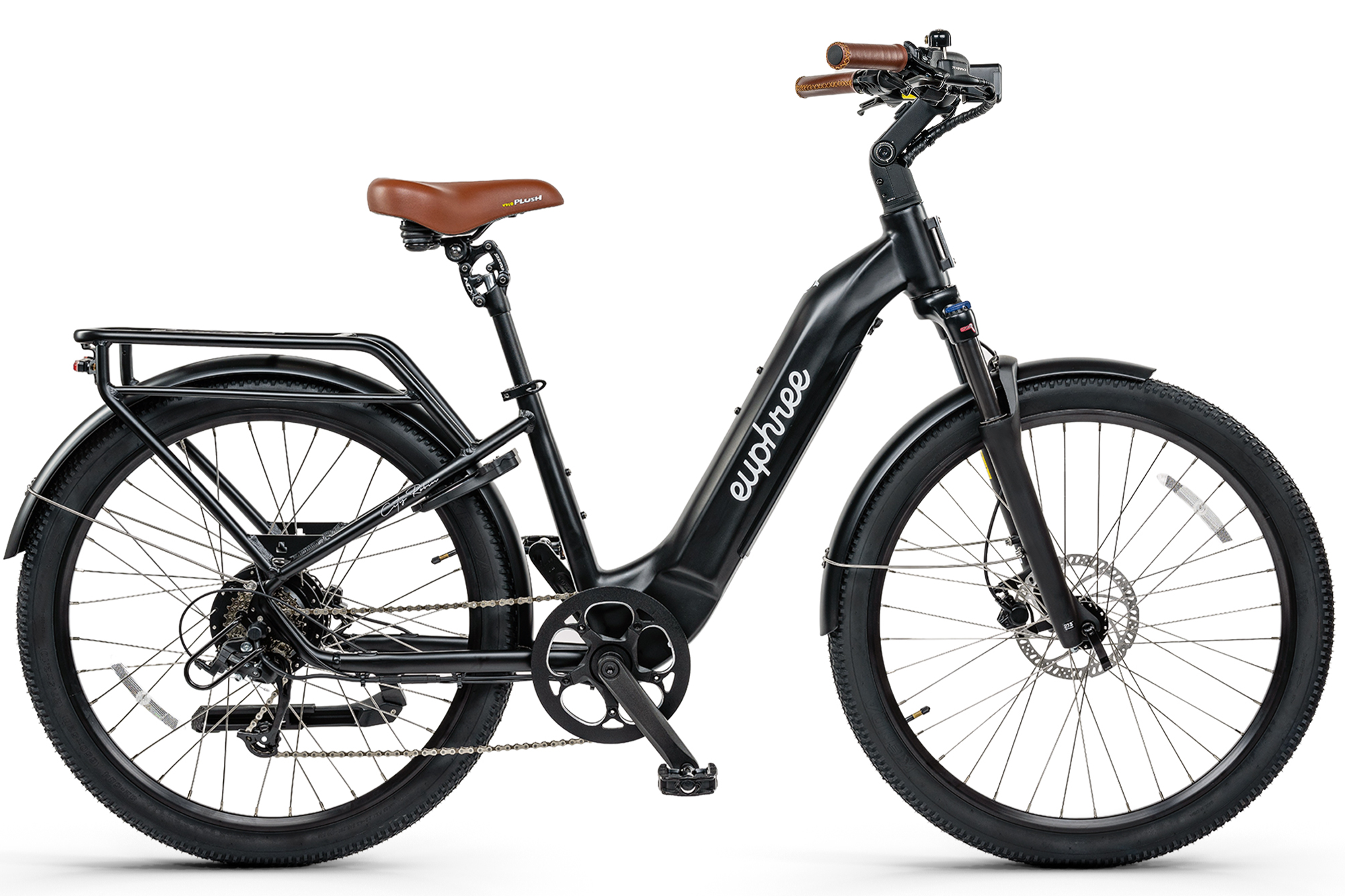 Black city online electric bike