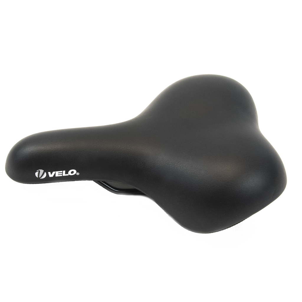 euphree city robin velo saddle replacement in the color black.